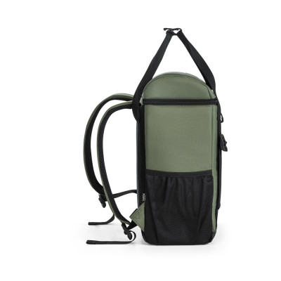 ROMA L. Thermal backpack padded in recycled polyester 600D ripstop 16 L
